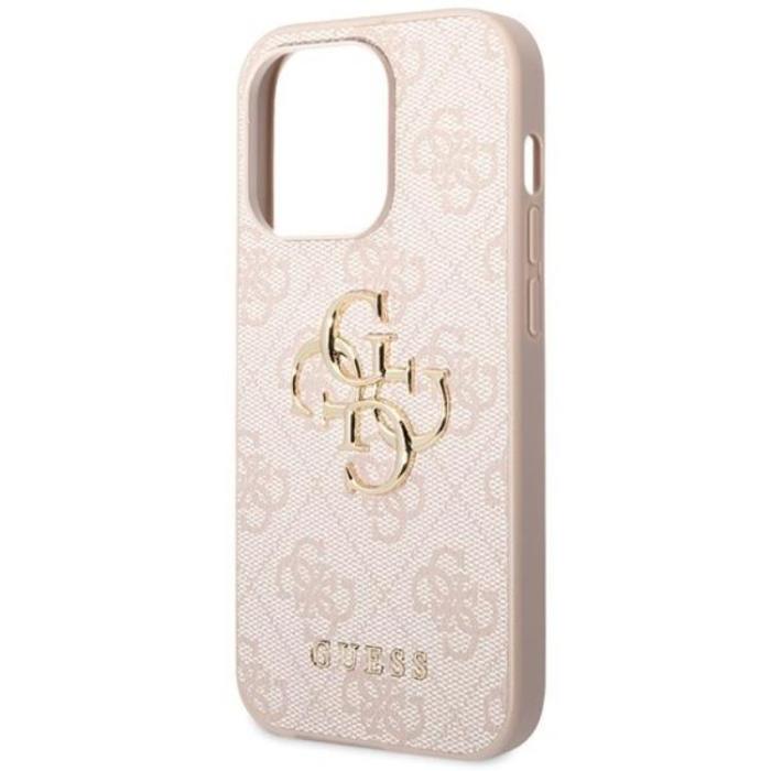 Guess - Guess iPhone 15 Pro Mobilskal Big Metall Logo