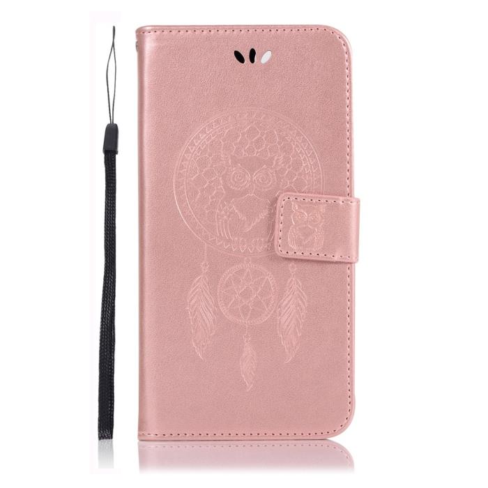 A-One Brand - Dream Catcher Plånboksfodral till Samsung Galaxy A40 - Roséguld