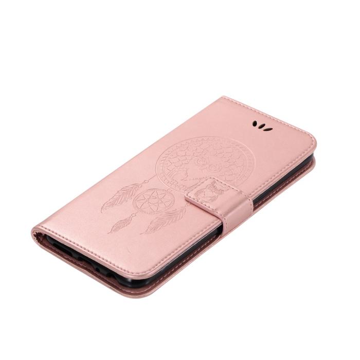 A-One Brand - Dream Catcher Plånboksfodral till Samsung Galaxy A40 - Roséguld