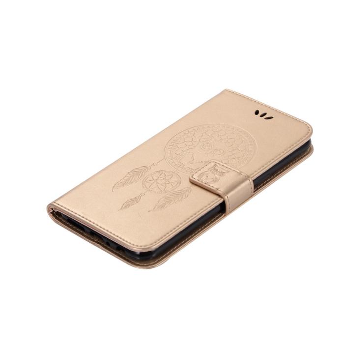 A-One Brand - Dream Catcher Plånboksfodral till Samsung Galaxy A40 - Guld