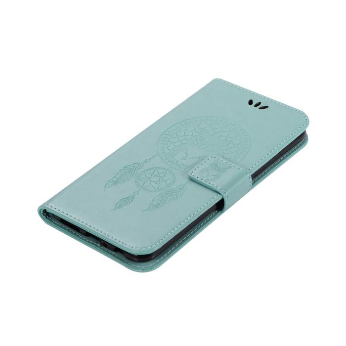 A-One Brand - Dream Catcher Plånboksfodral till Samsung Galaxy A40 - Turkos