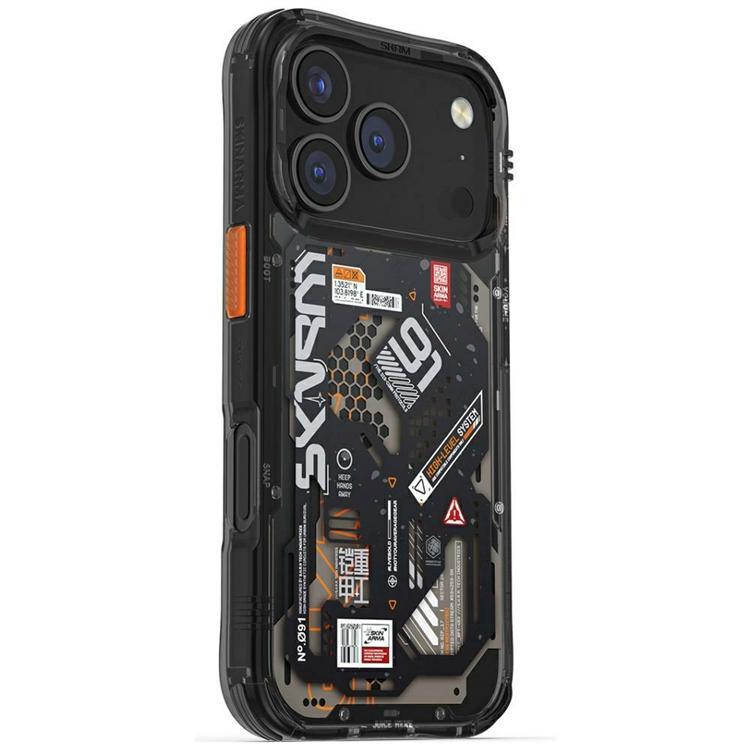Skinarma iPhone 17 Pro Mobilskal MagSafe Spectra - Svart | 2353 | AlltMobil