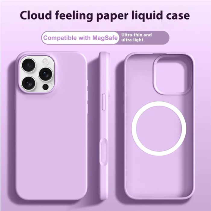 A-One Brand - iPhone 16 Pro Mobilskal MagSafe Ultra Thin Silikon