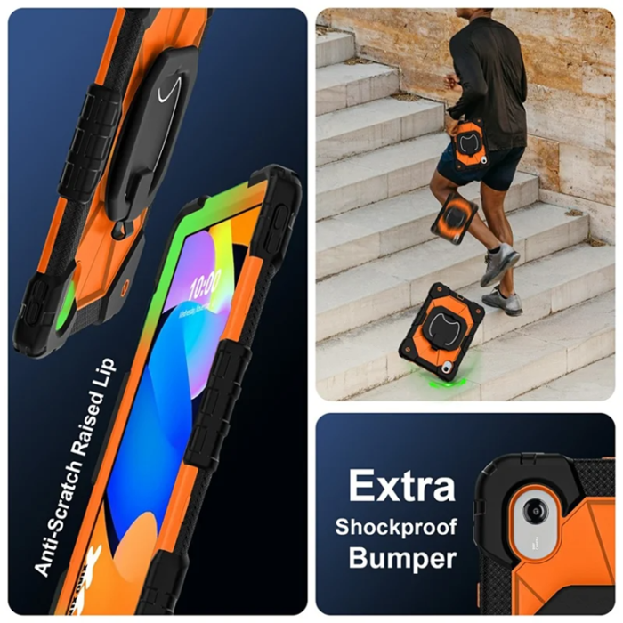 A-One Brand - Lenovo M11/Idea Tab Mobilskal Silikon Kickstand