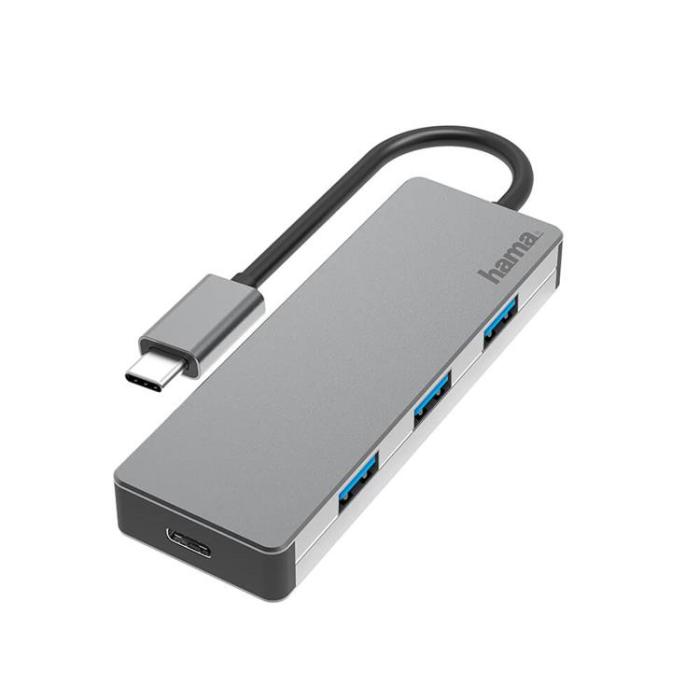 Hama - HAMA Hub USB-C 4x Portar 10 Gbit/s