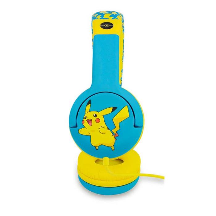 POKEMON - POKEMON Hörlurar Junior On-Ear 85dB Pikachu - Blå / Gul