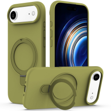 A-One Brand - iPhone Air Mobiskal MagSafe Kickstand PC + Silikon - Grön