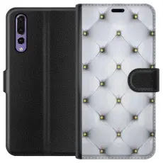 Gustaf - Pl&aring;nboksfodral till Huawei P20 Pro med Fancy