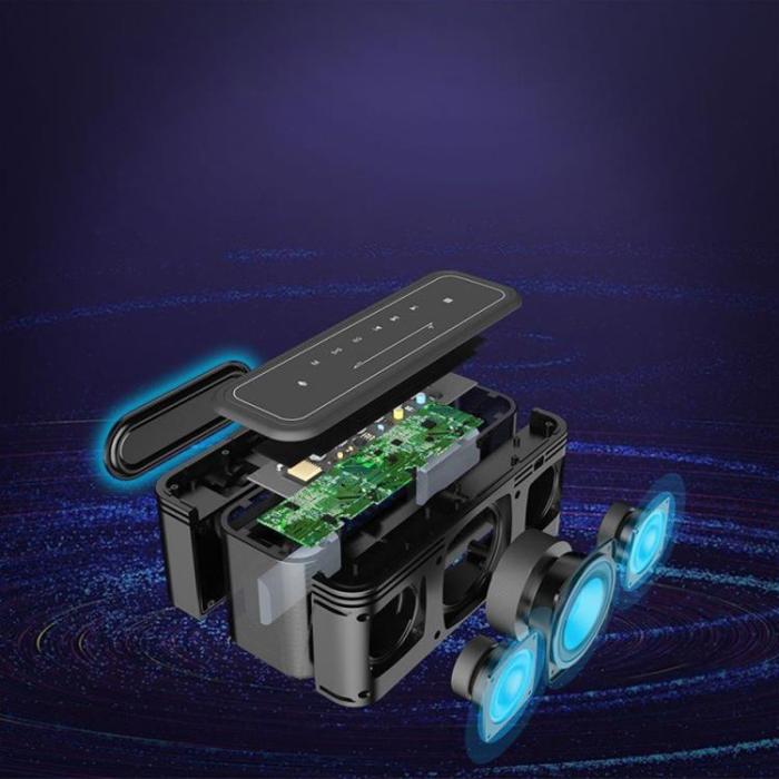Tronsmart - Tronsmart Element Mega Pro 60W Trådlös Bluetooth 5.0-högtalare - Svart