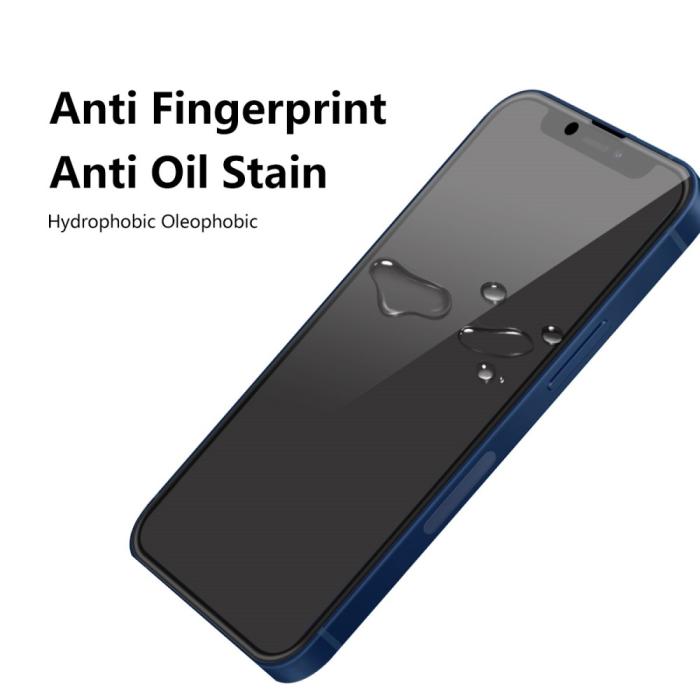 OEM - [2-PACK] Privacy Härdat Glas Skärmskydd iPhone 13 Pro Max - Svart