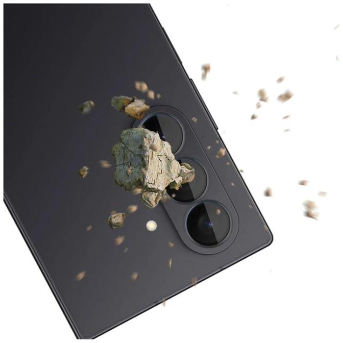 3MK - 3MK Galaxy Z Fold 7 Kameralinsskydd Härdat Glas Lens Pro - Svart