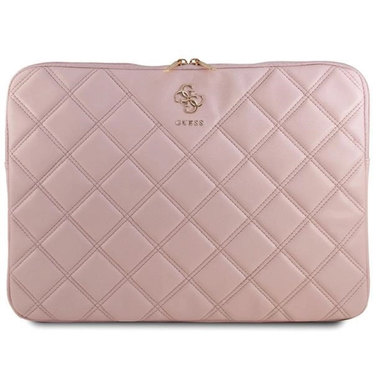 Guess Datorfodral 16"""" Quilted 4G - Rosa | 2353 | AlltMobil