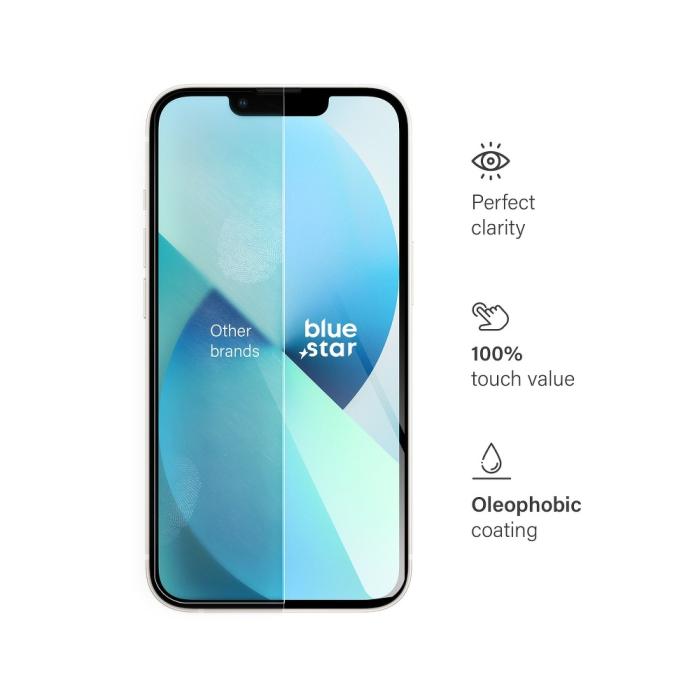 Blue Star - Blue Star Härdat Glas till Apple iPhone 13 mini