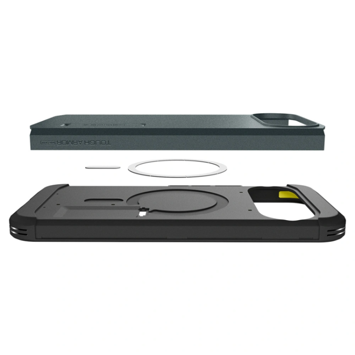 Spigen - Spigen Google Pixel 10 Pro XL Mobilskal Magsafe Tough Armor - Abyss Grön