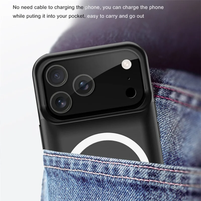 A-One Brand - iPhone 17 Pro Batteriskal Magsafe 6000mAh A29S