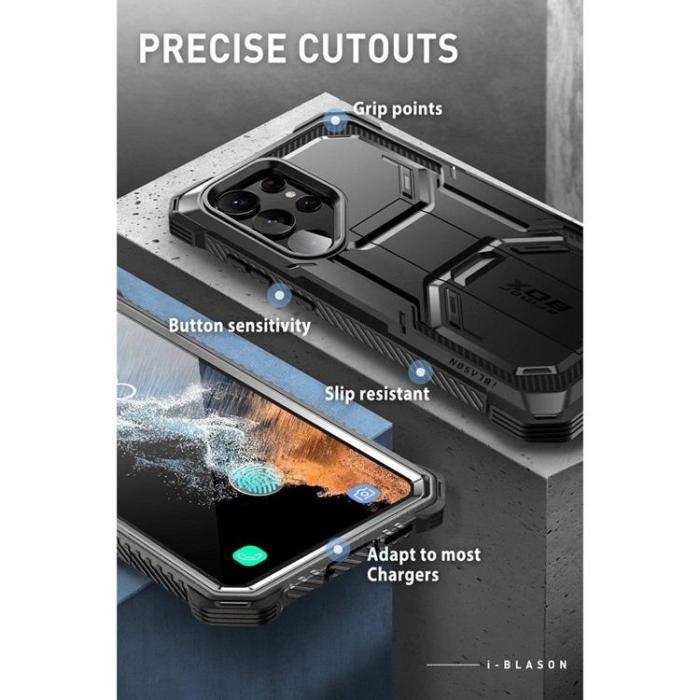 SupCase - Supcase Galaxy S23 Ultra Skal 2-set IBLSN Armorbox 2-Set - Svart