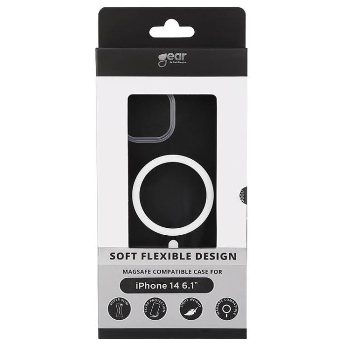 GEAR - GEAR iPhone 14 Pro Max Skal MagSafe TPU - Transparent