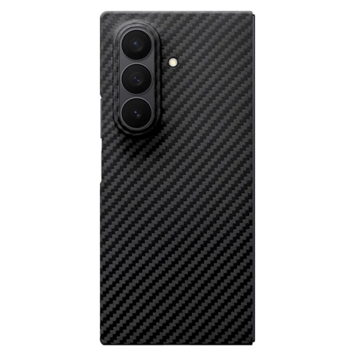 A-One Brand - Galaxy Z Fold 7 5G Mobilskal Magsafe Aramid Fiber 1500D - Svart