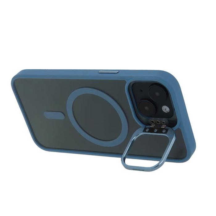 OEM - iPhone 16 Plus Mobilskal MagSafe Extra Lens - Ljusblå