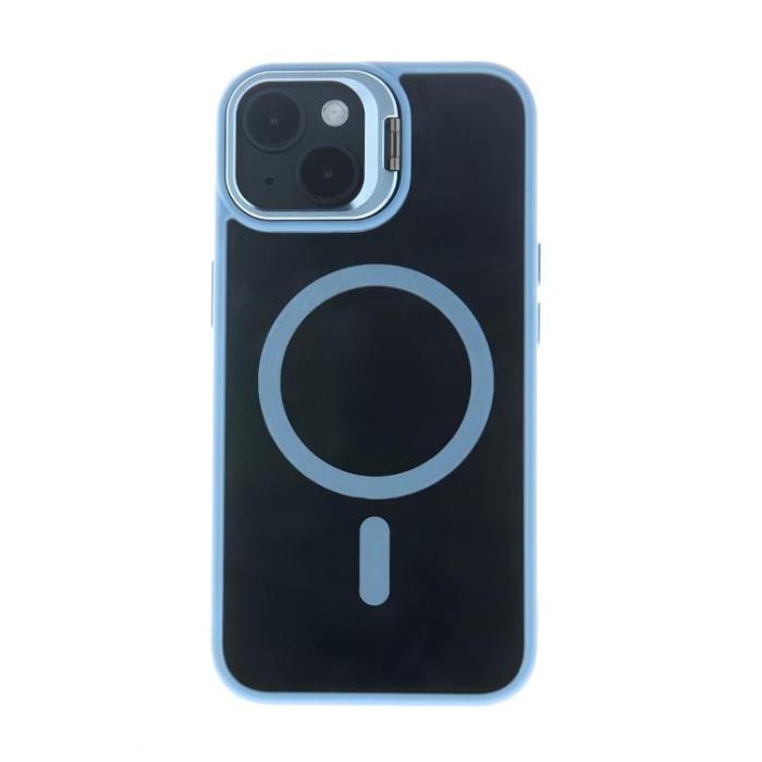 OEM - iPhone 16 Plus Mobilskal MagSafe Extra Lens - Ljusblå