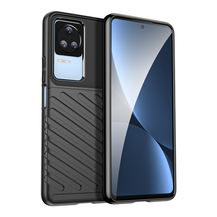 OEM - Xiaomi Poco F4 5G Skal Thunder Silicone Armor - Svart