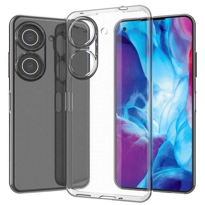 A-One Brand - Asus Zenfone 9 Skal Ultra-thin TPU - Clear