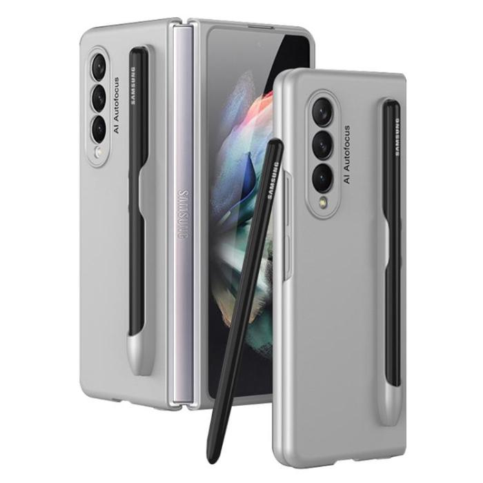 UTGATT1 - GKK Galaxy Z Fold 3 Skal Shockproof Ultra Slim - Silver