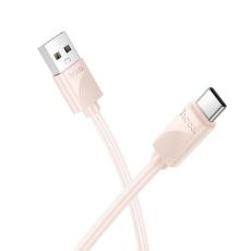 Hoco - HOCO USB-A - USB-C 3A Kabel 1m X114 - Rosa