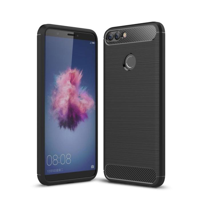 Forcell - CARBON skal till Huawei P Smart Svart
