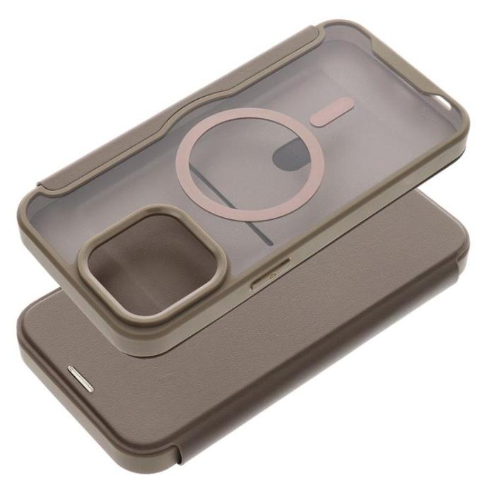 OEM - iPhone 15 Pro Max Plånboksfodral Magsafe Smart - Titanium