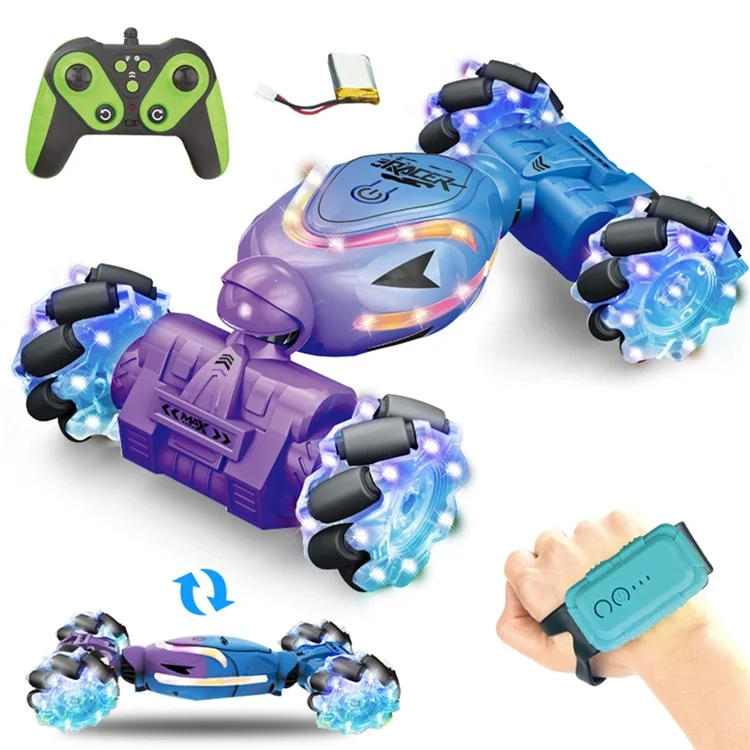 RC Stuntbilsljus Vridande Fordonsleksak YT6637 - Blå | 264 | AlltMobil