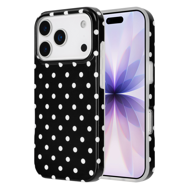 iPhone 17 Pro Mobilskal Dot Design Imd Tpu (Svart) | 2353 | AlltMobil