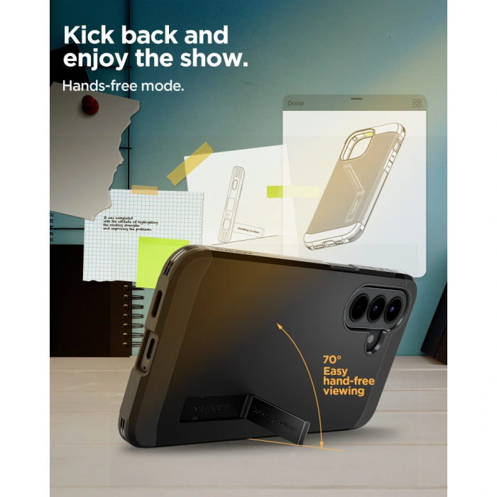 Spigen - Spigen Mobilskal För Galaxy A57 5G Tough Armor - Svart