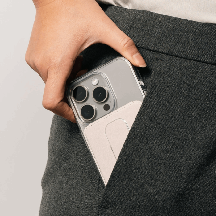 Ringke - Ringke Magsafe Universal Magnetisk Korthållare Slide Grip - Svart