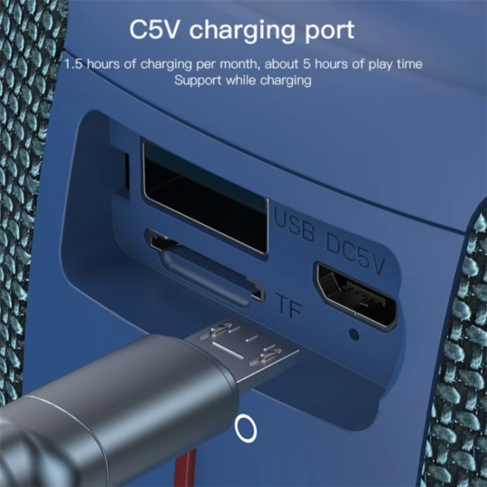 Yesido - YESIDO Trådlös Högtalare Bluetooth YSW14 TF Card - Svart