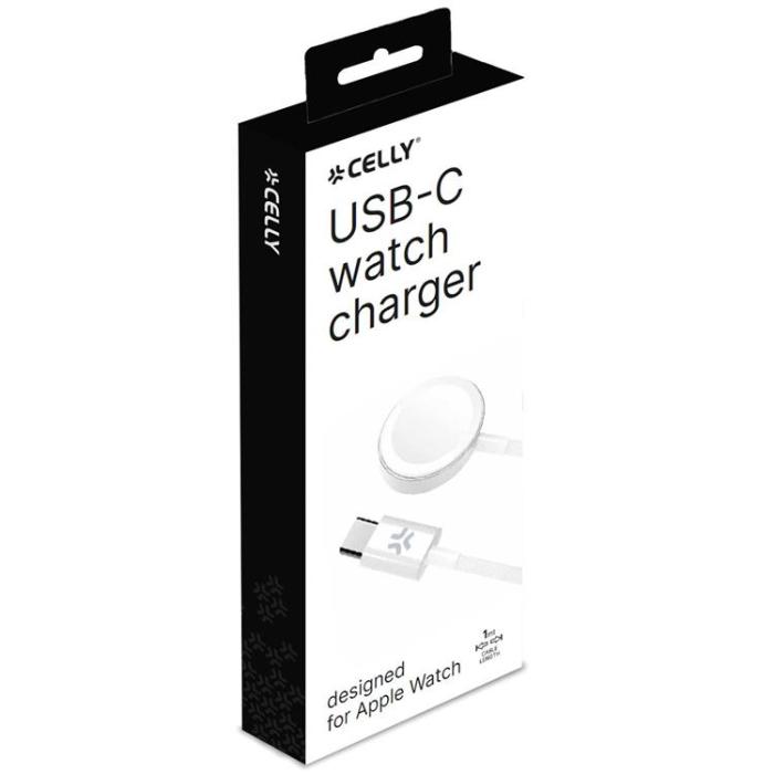 Celly - Celly Trådlös Apple Watch-laddare USB-C