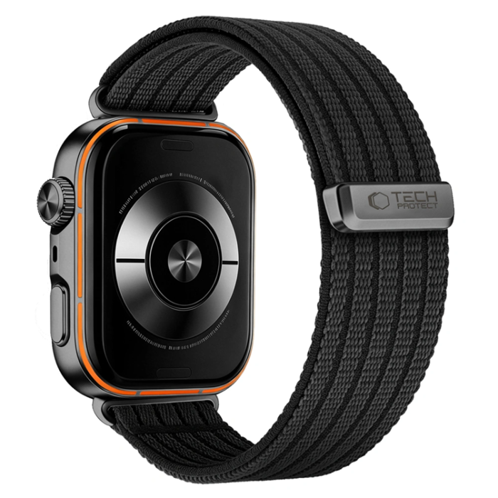 Tech-Protect - Tech-Protect Huawei Watch Fit 3/4/4 Pro/5/5 Pro Armband Nylon - Svart