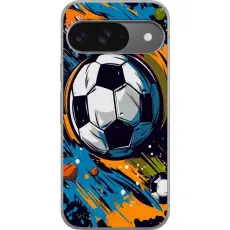 Gustaf - Mobilskal till Google Pixel 9 med Fotbollar