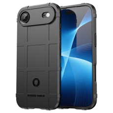 A-One Brand - iPhone Air Mobilskal Grid Design Scratch-Proof Soft TPU - Svart