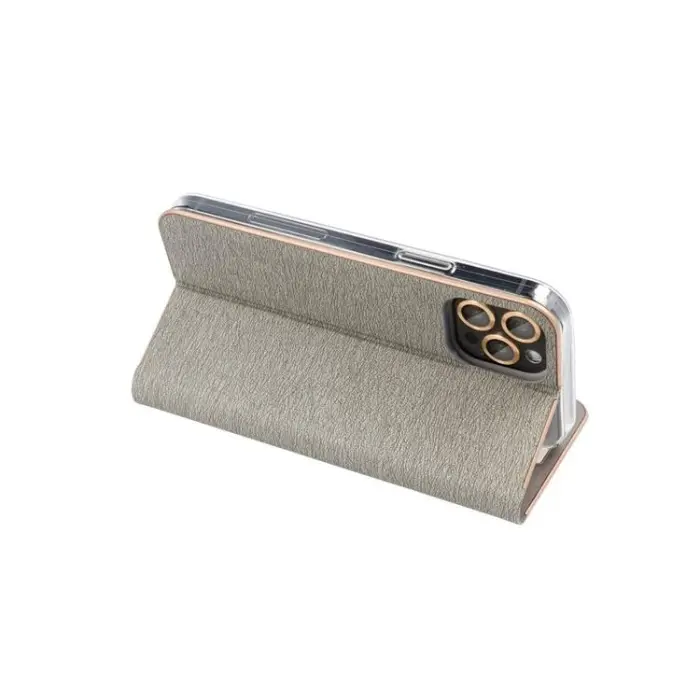 OEM - Galaxy XCover 7 Plånboksfodral Luna Guld - Silver