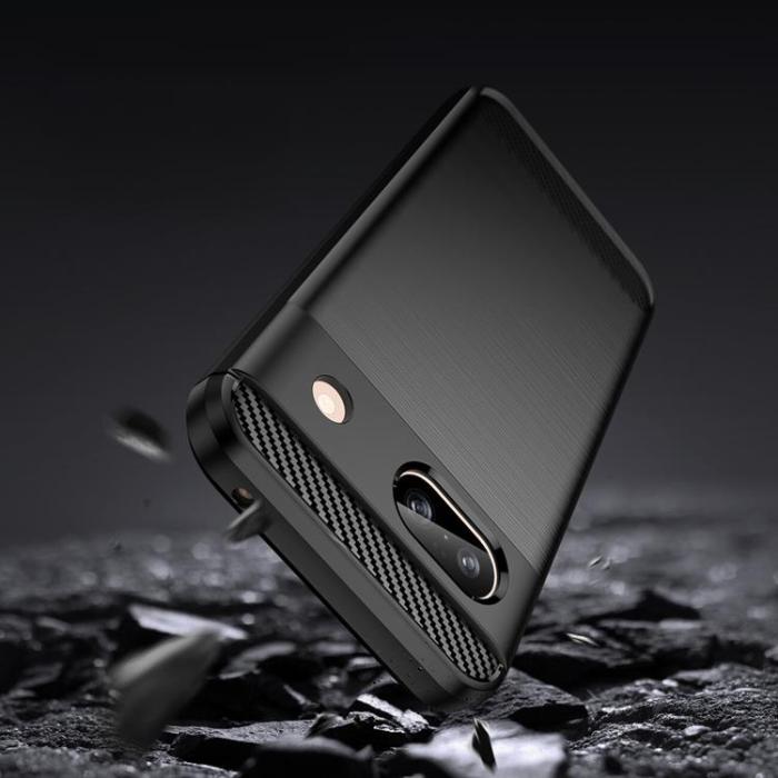 OEM - Google Pixel 8A Mobilskal Carbon - Svart