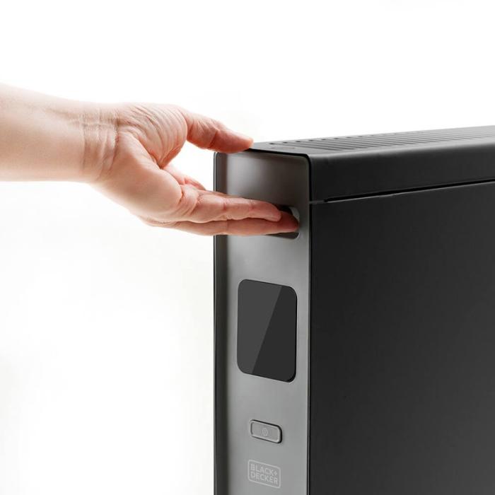 BLACK+DECK - BLACK+DECK Konvektorelement 2000W Digital Svart