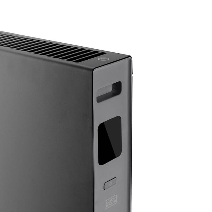 BLACK+DECK - BLACK+DECK Konvektorelement 2000W Digital Svart