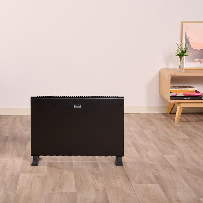 BLACK+DECK - BLACK+DECK Konvektorelement 2000W Digital Svart