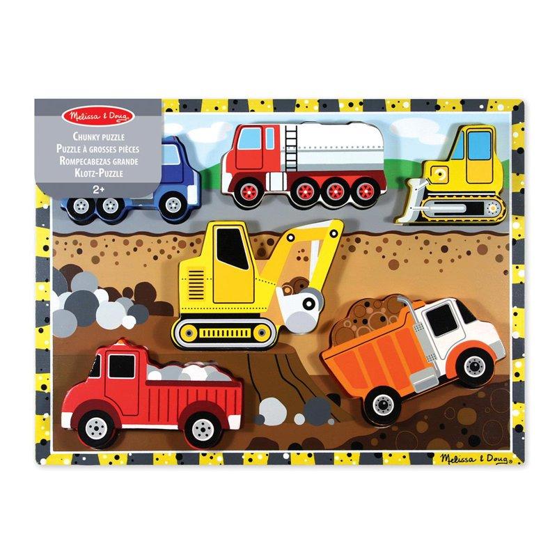 MND Wooden Chunky Puzzle Construction