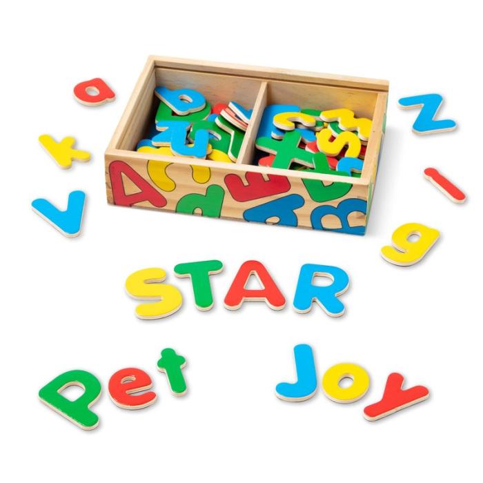 MND - MND Wooden Alphabet Magnets