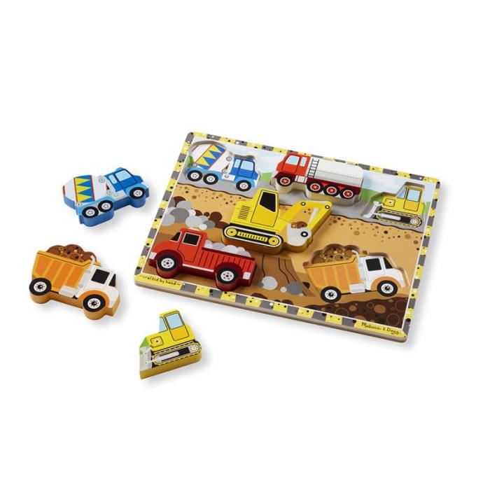 MND - MND Wooden Chunky Puzzle Construction