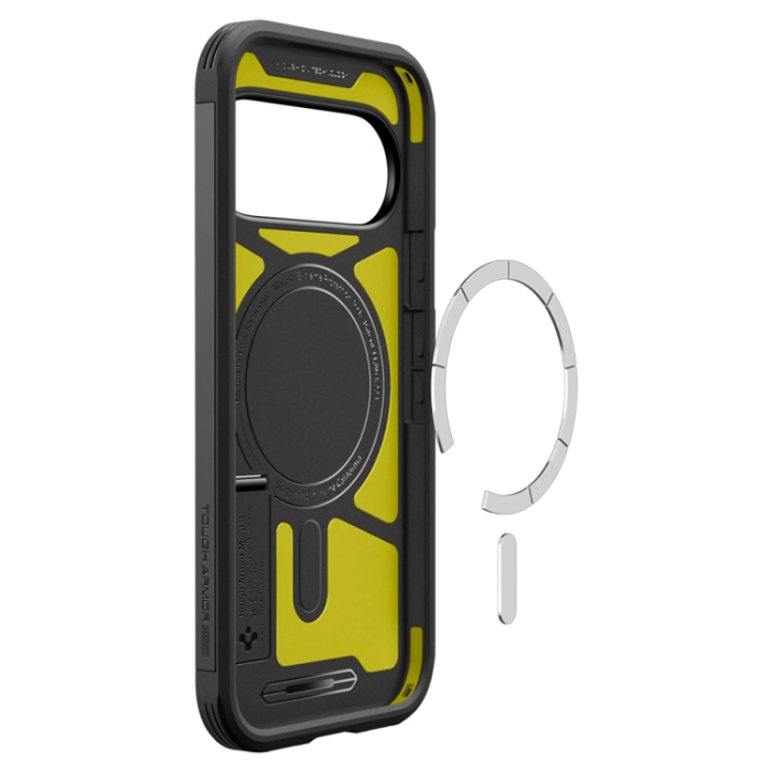 Spigen - Spigen Mobilskal För Google Pixel 11 Pro Magsafe Tough Armor - Svart