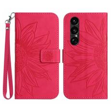 A-One Brand - Sony Xperia 1 VII Plånboksfodral Med Handledsrem - Ros