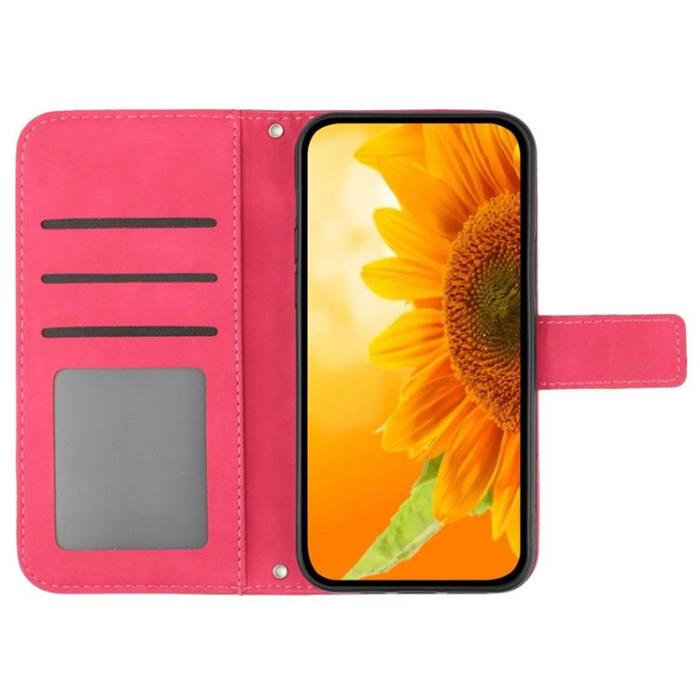 A-One Brand - Sony Xperia 1 VII Plånboksfodral Med Handledsrem - Ros